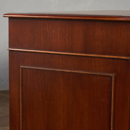 英国 クラシック 両袖 デスク