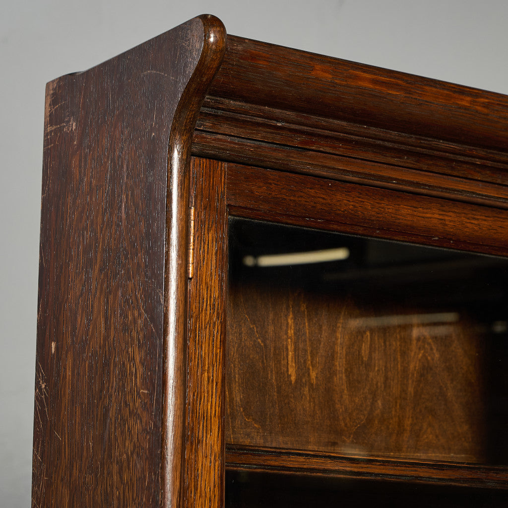 英国 クラシック スタッキング ビューロー ブックケース