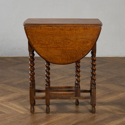 英国 クラシック ドロップリーフ ゲートレッグテーブル