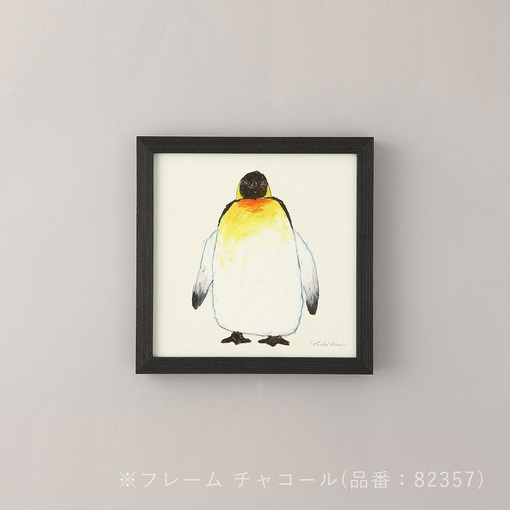 [82348][a good view]アートポスター ペンギン/米津祐介 20cm×20cm