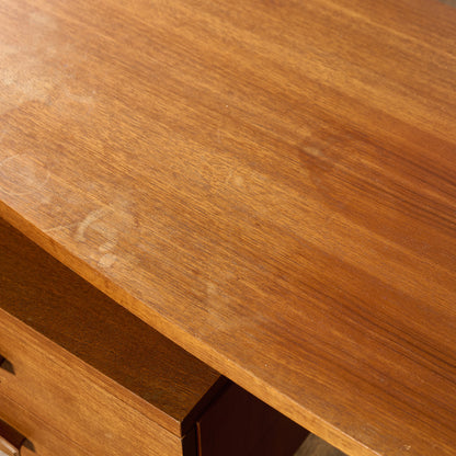 Quadrille ヴィンテージ デスク 両袖デスク