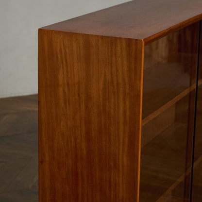 ヴィンテージ ガラスキャビネット