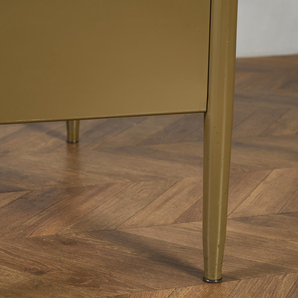 ベルギー ヴィンテージ 片袖 デスク