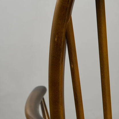 ヴィンテージ クエーカー アームチェア ラウンドゴールドラベル