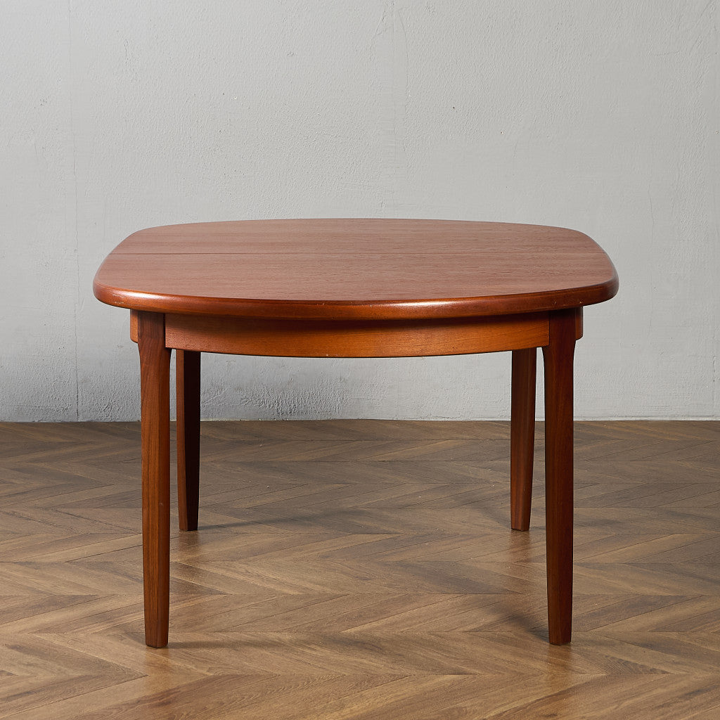 英国 ヴィンテージ オーバル ロング ダイニングテーブル