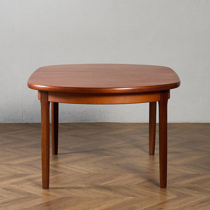 英国 ヴィンテージ オーバル ロング ダイニングテーブル