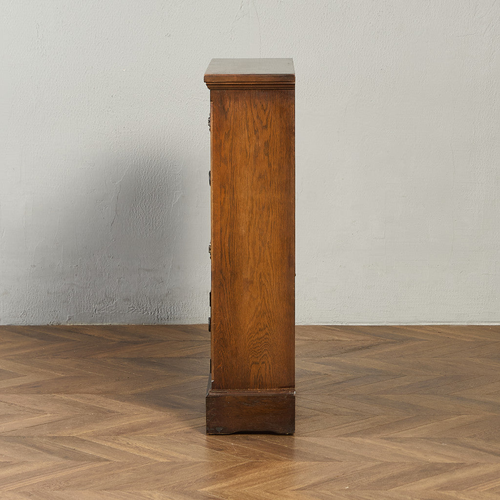 英国 クラシック オーク材 ブックケース