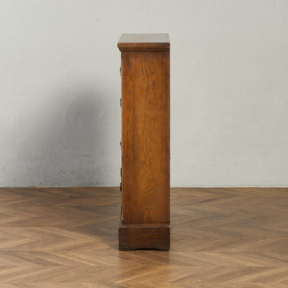 英国 クラシック オーク材 ブックケース