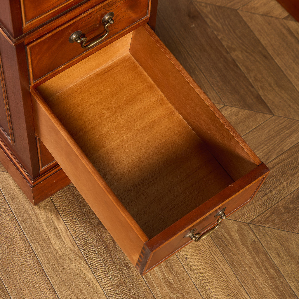 英国 クラシック 両袖 デスク