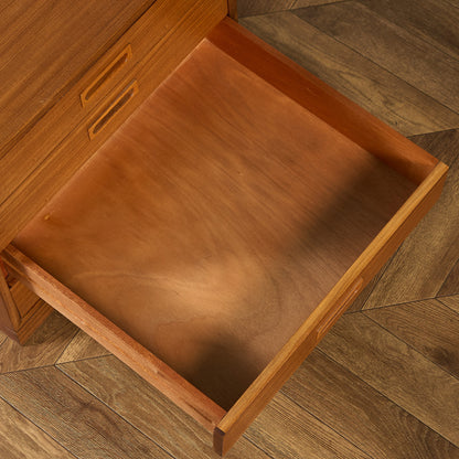 英国 ヴィンテージ 4段 サイドチェスト