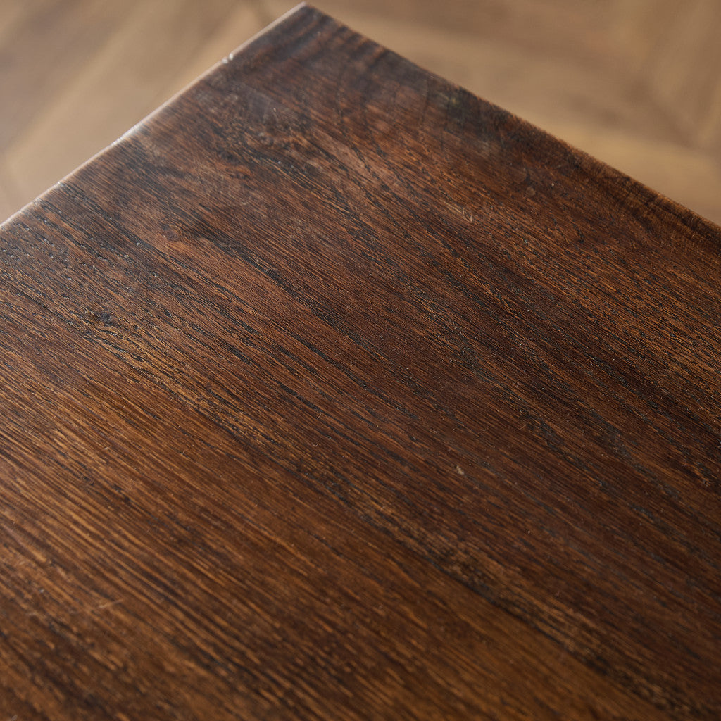 英国 クラシック オーク 3段 チェスト