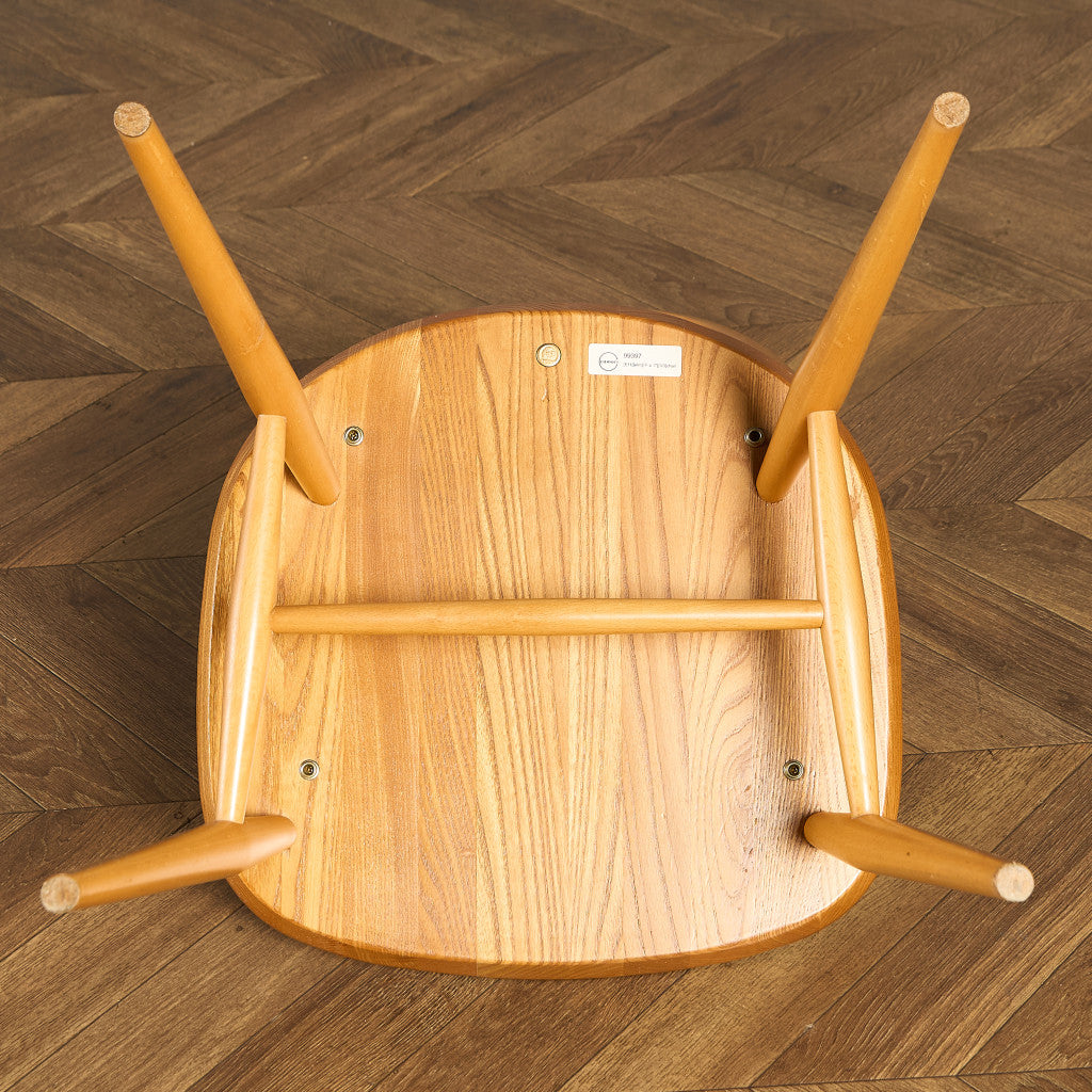 アーコール ERCOL スワンバックチェア ラウンドメタルラベル #99397