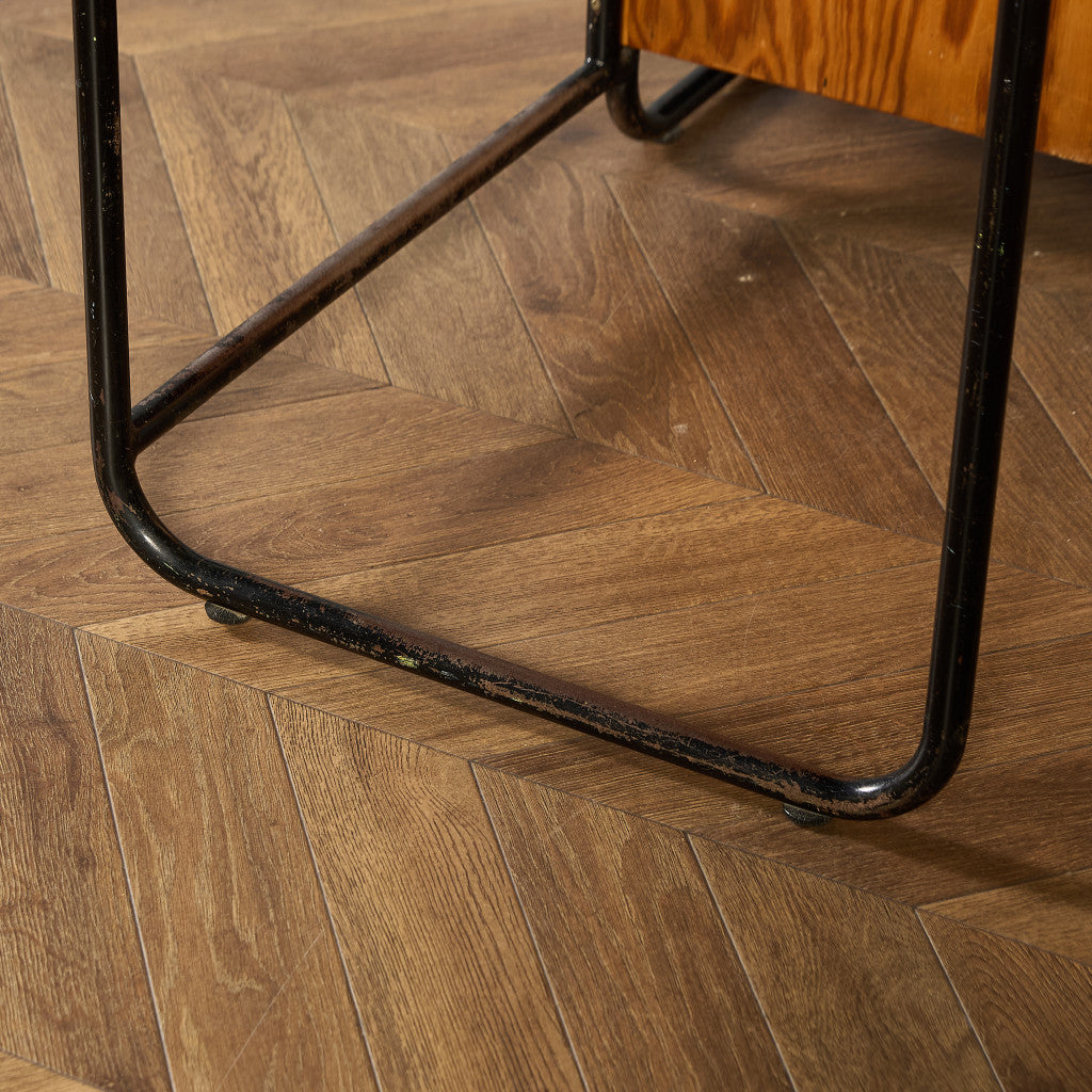 オランダヴィンテージ 片袖デスク