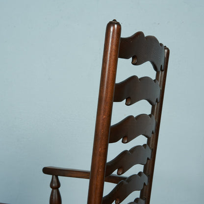 英国クラシック ラダーバック アームチェア