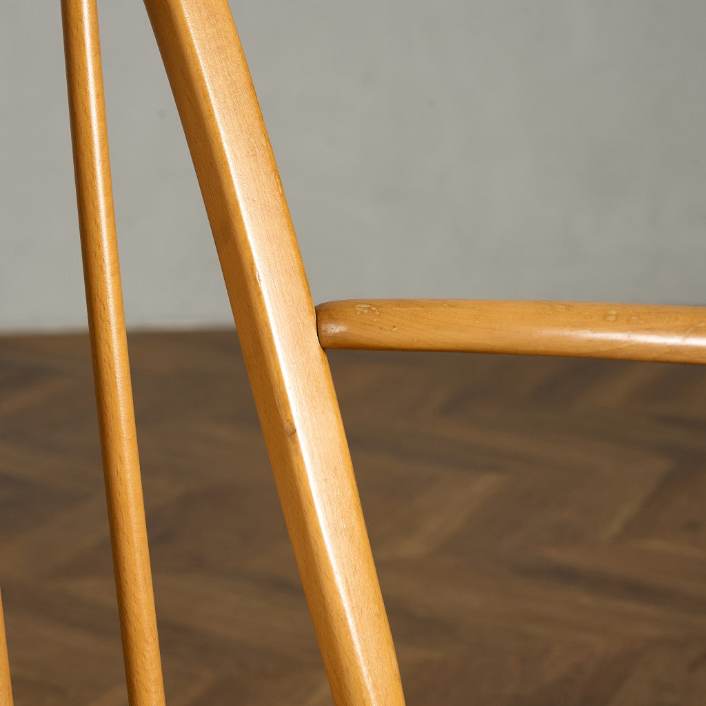 アーコール ERCOL ヴィンテージ クエーカー アームチェア ブルーラベル #89762