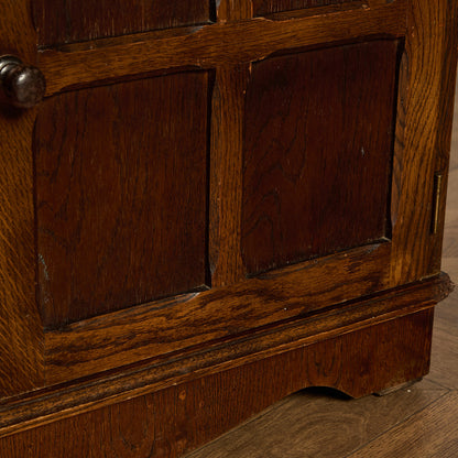 英国 クラシック オーク材 ブックケース