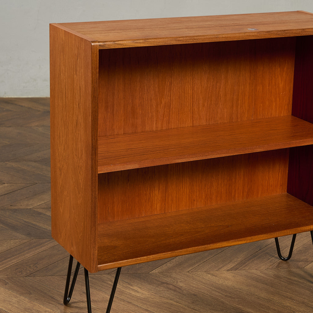 ヴィンテージ ブックシェルフ カスタム アイアンヘアピンレッグ