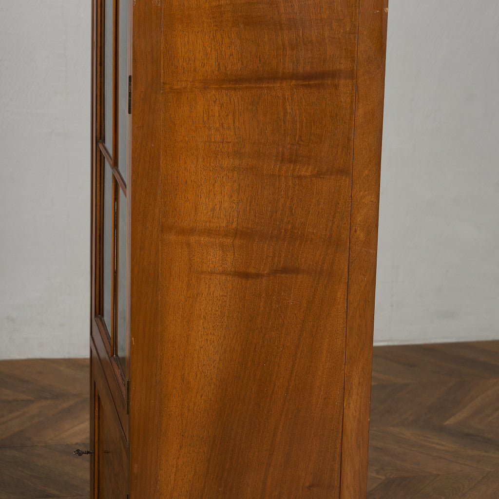 英国 クラシック ウォールナット ブックケース