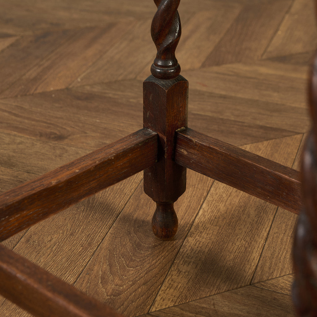 英国 クラシック バーリーシュガーツイスト サイドテーブル