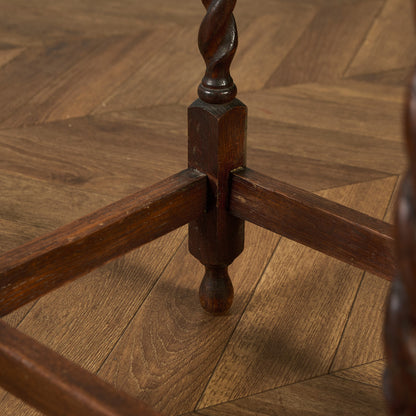 英国 クラシック バーリーシュガーツイスト サイドテーブル