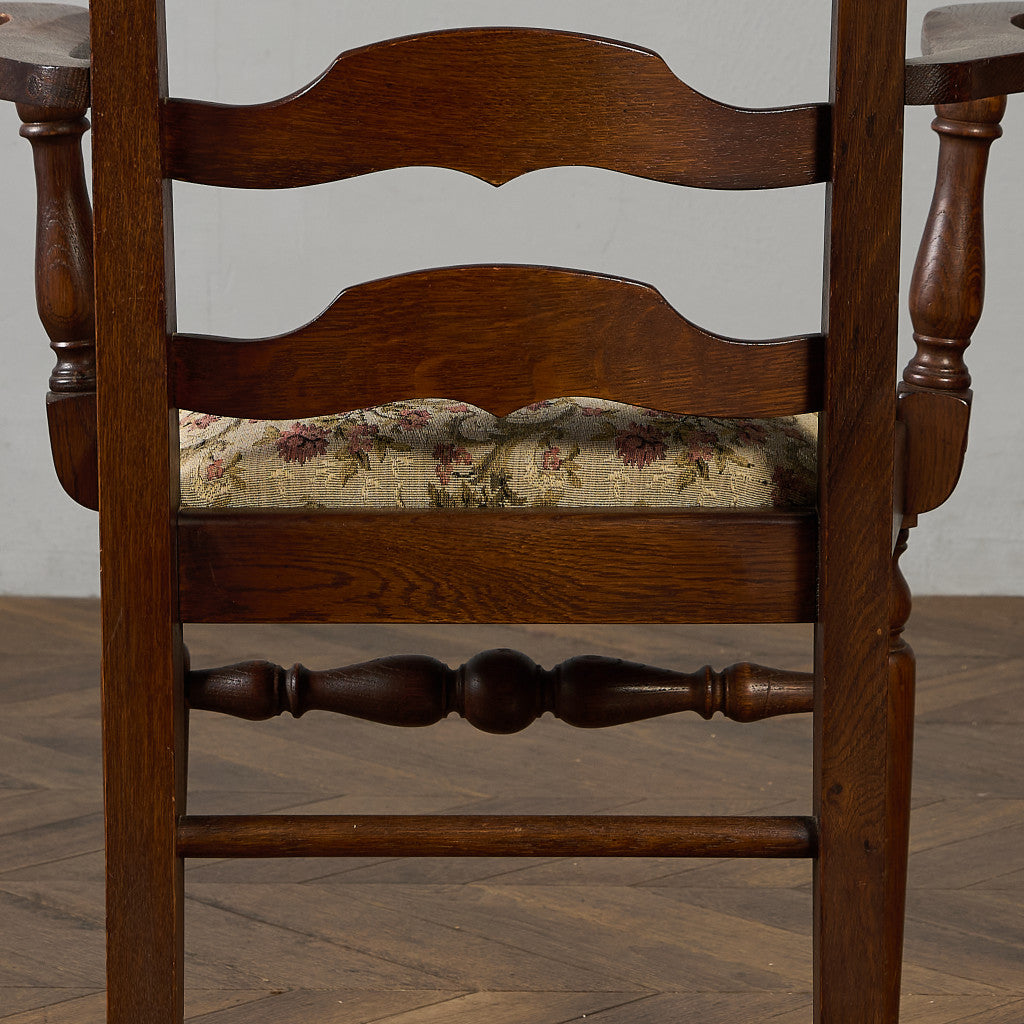 英国 クラシック ラダーバック アームチェア