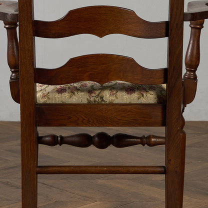 英国 クラシック ラダーバック アームチェア