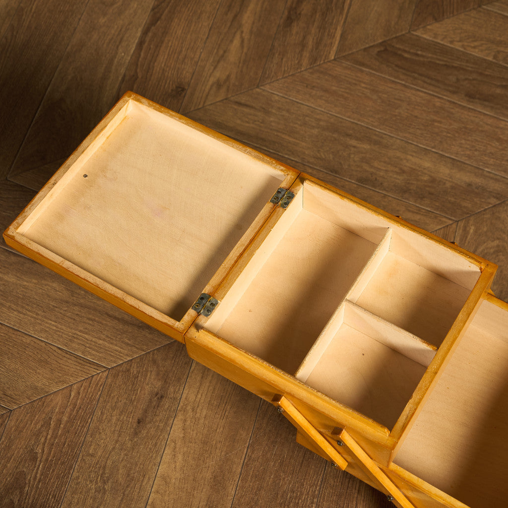 英国 ヴィンテージ ソーイングボックス