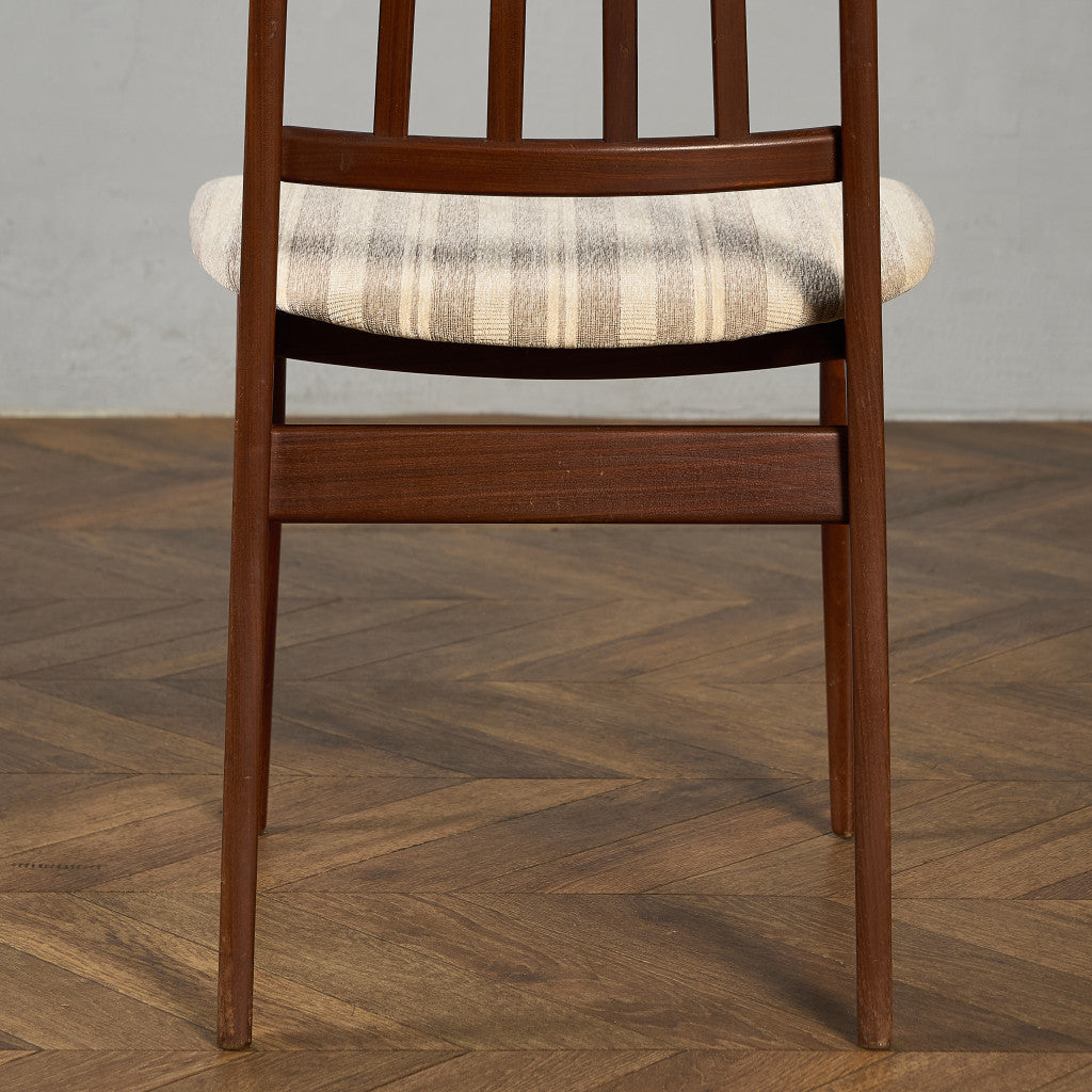 ヴィンテージ スラットバックチェア 座面張替え済み