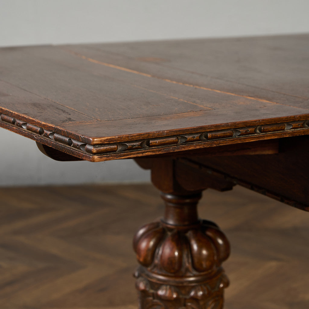 英国 クラシック ドローリーフ ダイニングテーブル