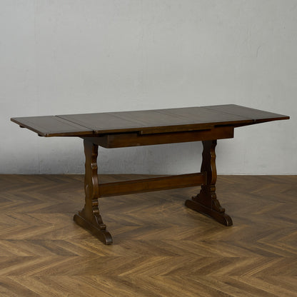 英国 クラシック ドローリーフ ダイニングテーブル #90008