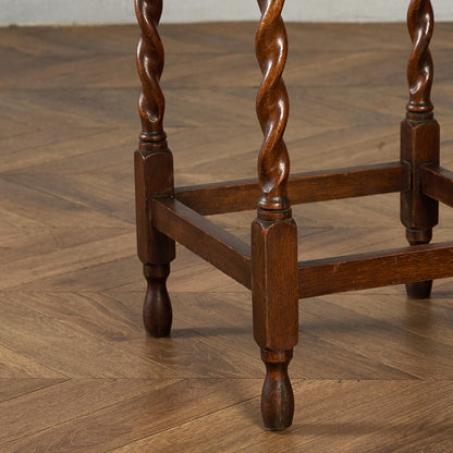 英国 クラシック バーリーシュガーツイスト サイドテーブル