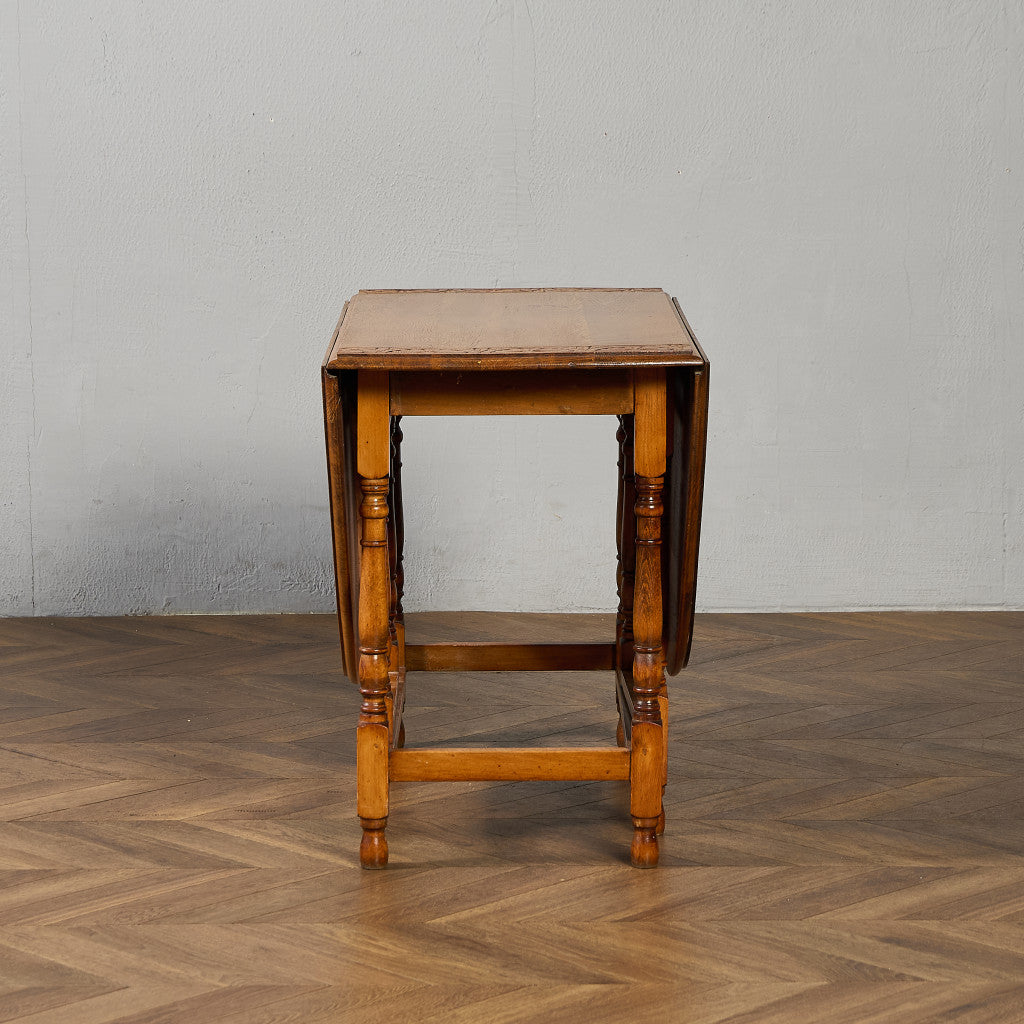 英国 クラシック ドロップリーフ ゲートレッグテーブル