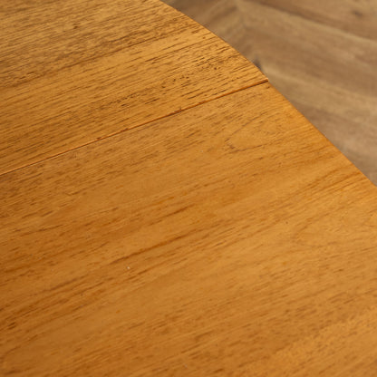 デンマーク エクステンション ラウンド ダイニングテーブル