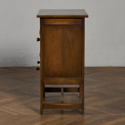 英国 クラシック オーク サイド キャビネット