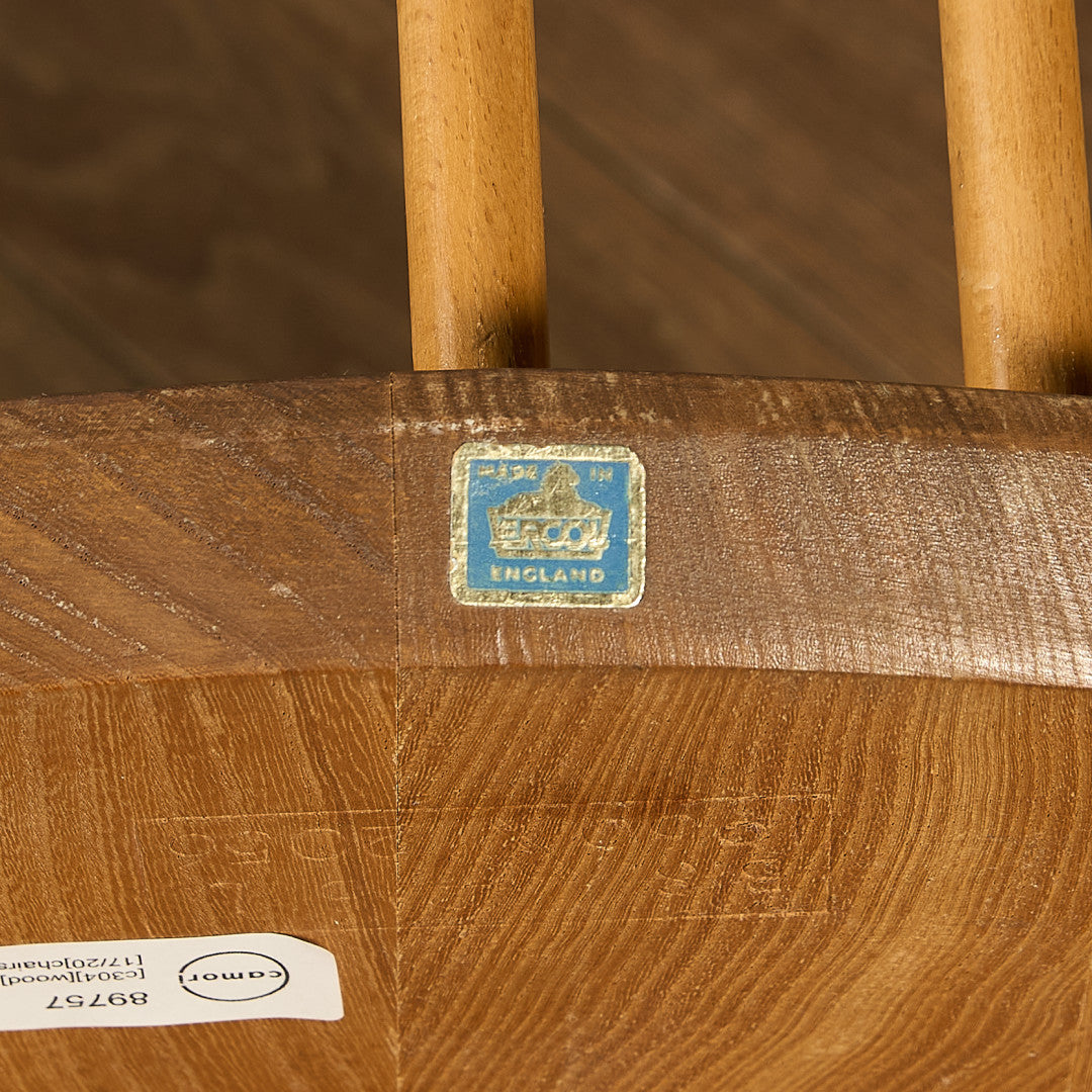 アーコール ERCOL ヴィンテージ クエーカーチェア ブルーラベル #89757