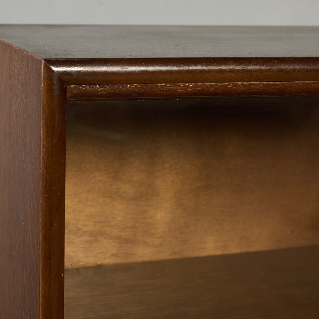 英国 クラシック ガラス ブックケース 食器棚