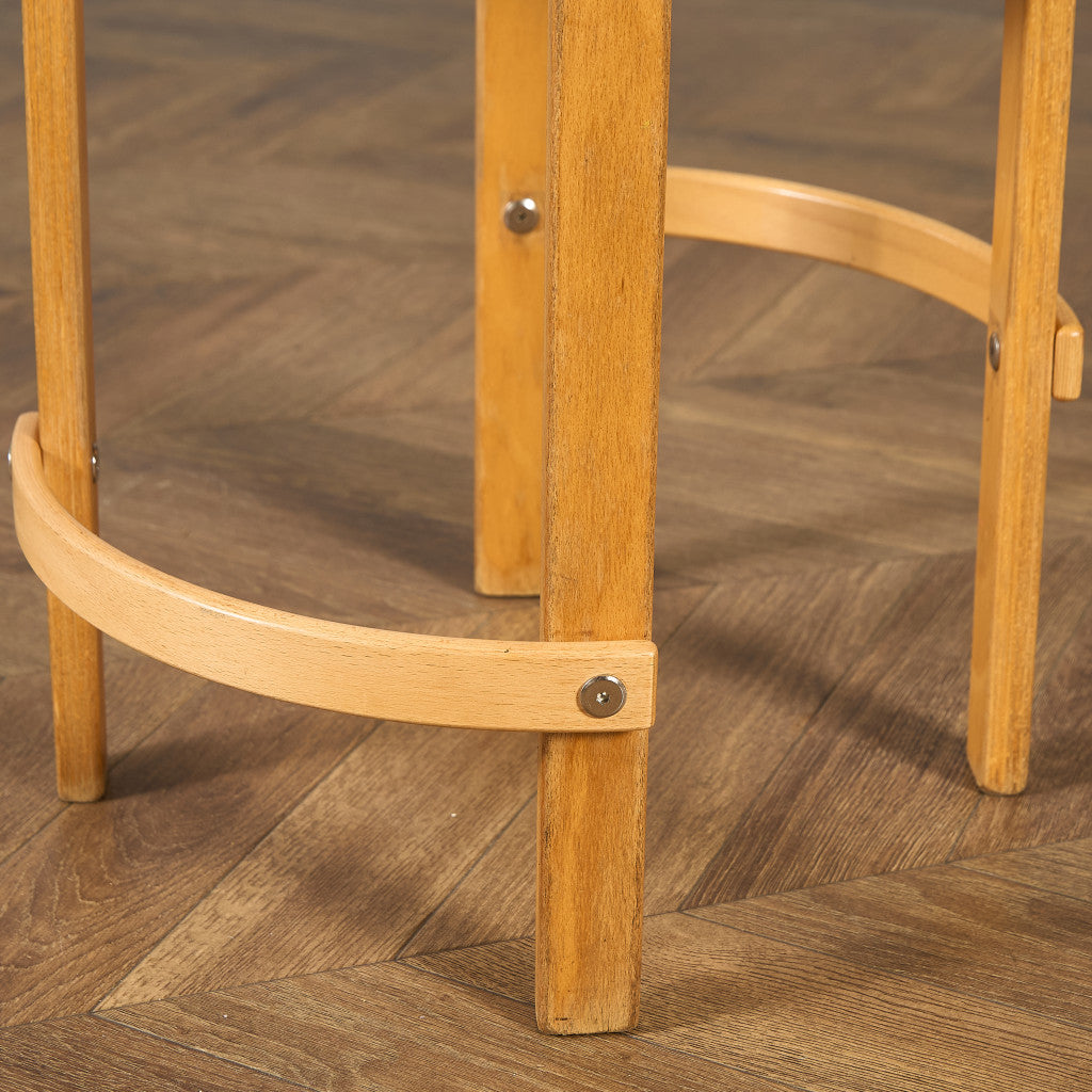 デンマーク LEIKA ヴィンテージ ベントウッド スツール