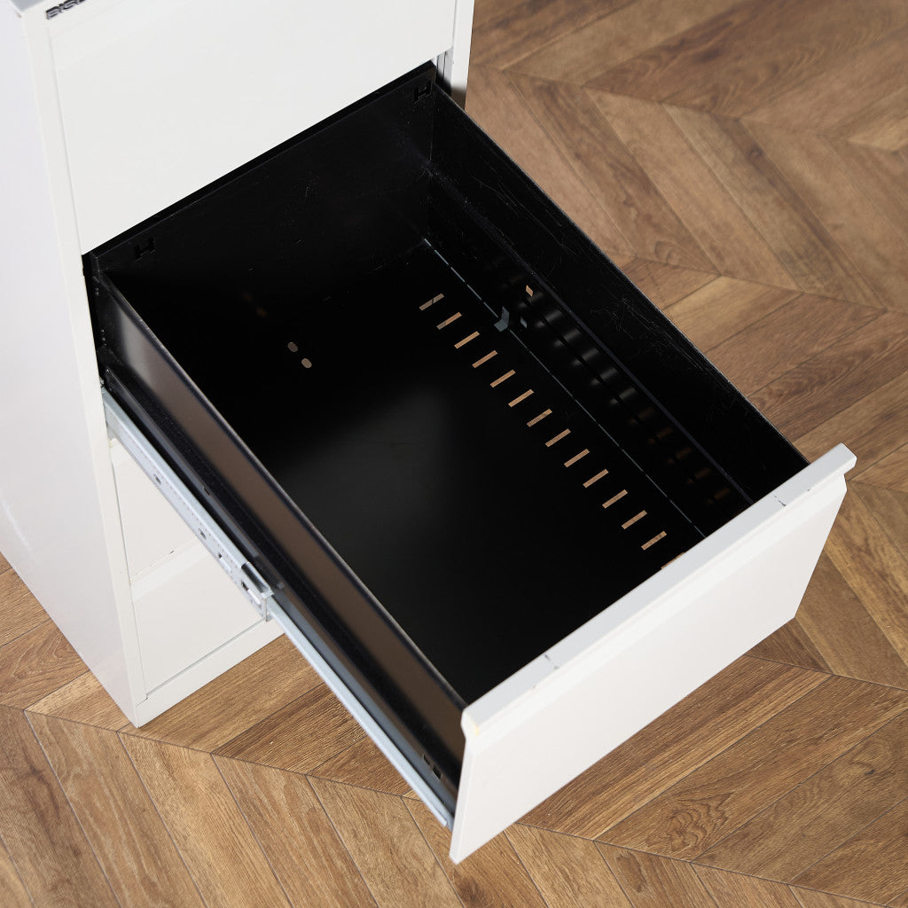 ヴィンテージ 4段 メタル キャビネット