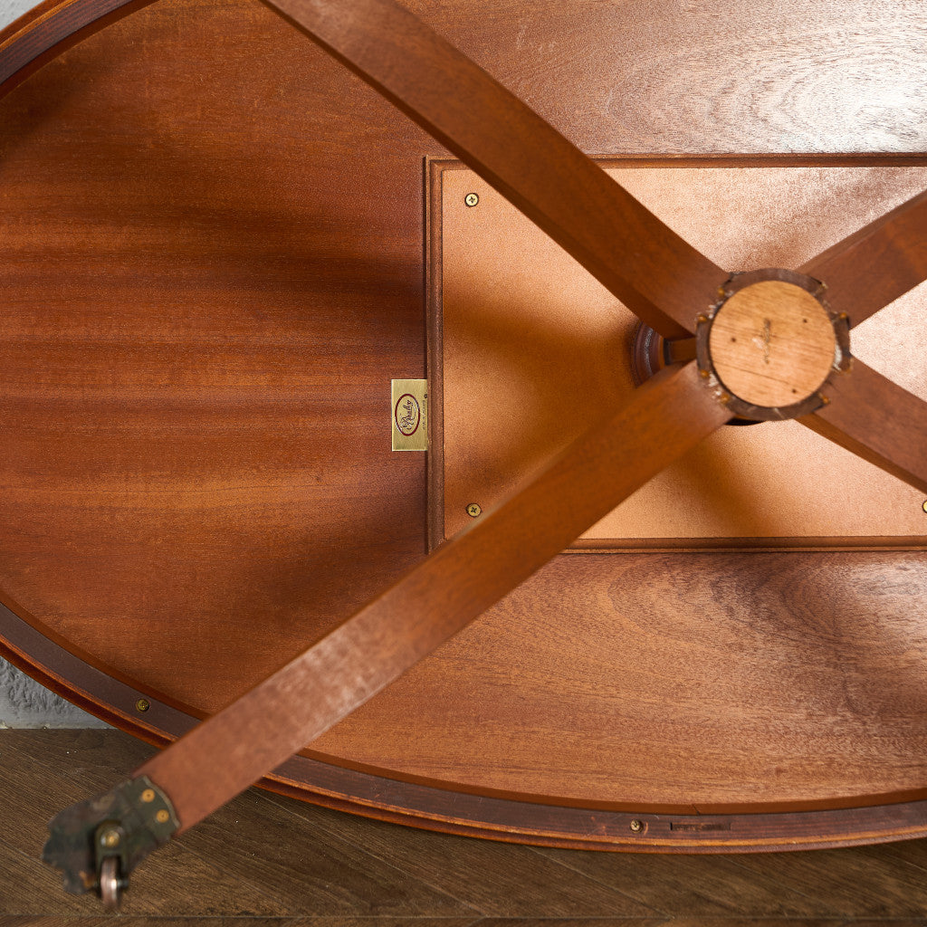 リージェンシー 様式 オーバル センターテーブル