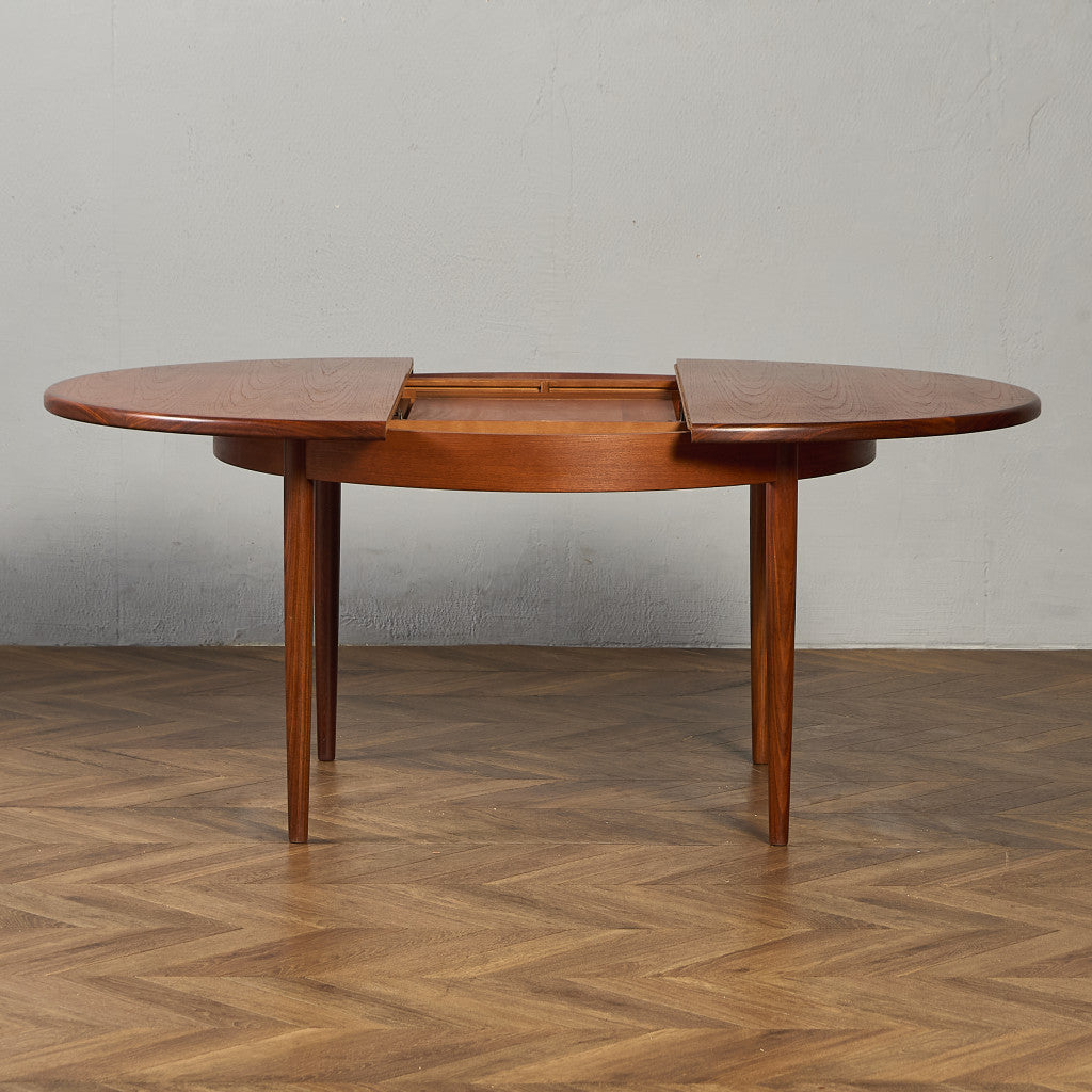 エクステンション ラウンドダイニングテーブル