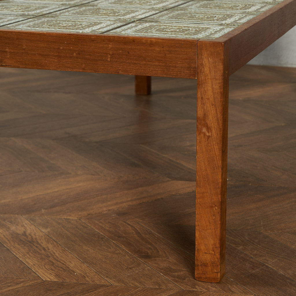 デンマーク製 タイルトップ コーヒーテーブル