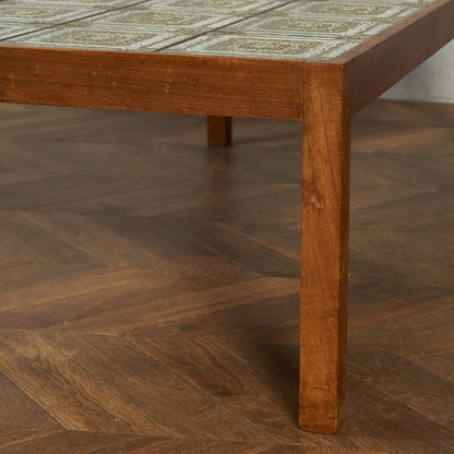 デンマーク製 タイルトップ コーヒーテーブル