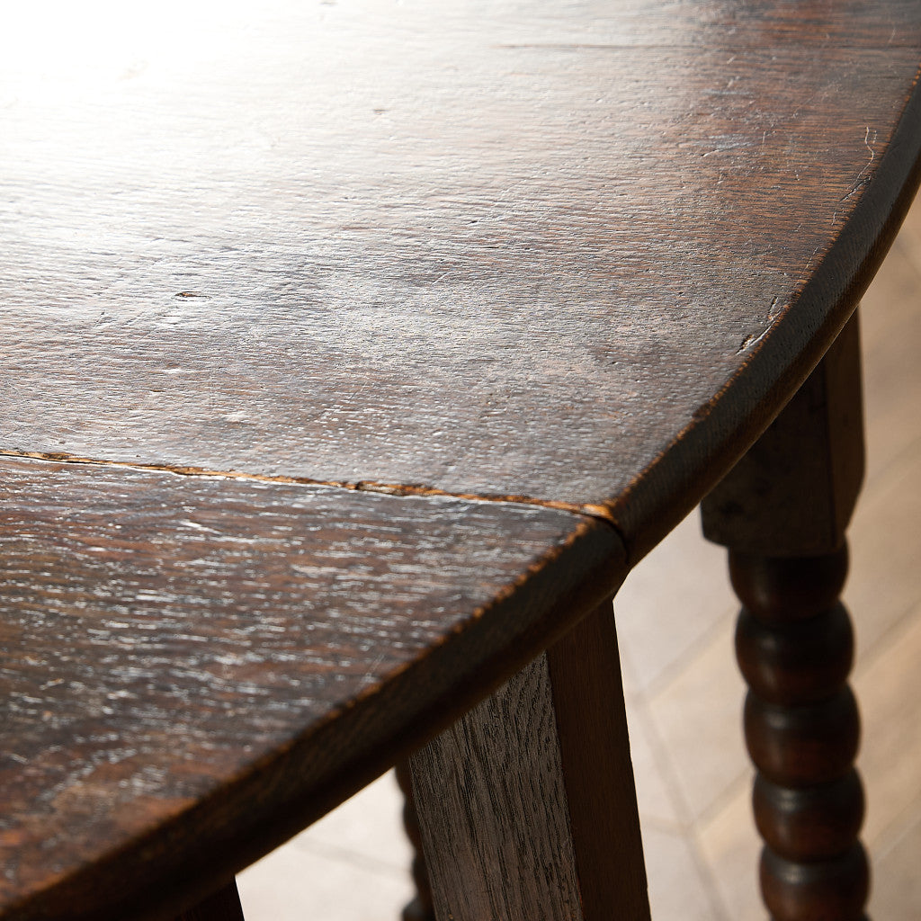 英国 クラシック ドロップリーフ ゲートレッグ テーブル