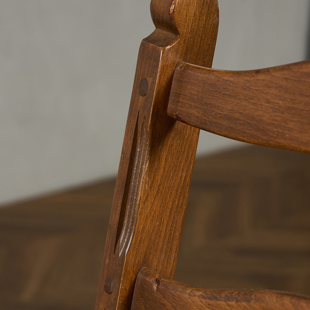 ラダーバックチェア (715) ラウンドゴールドラベル