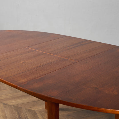 英国 ヴィンテージ オーバル ロング ダイニングテーブル #94160