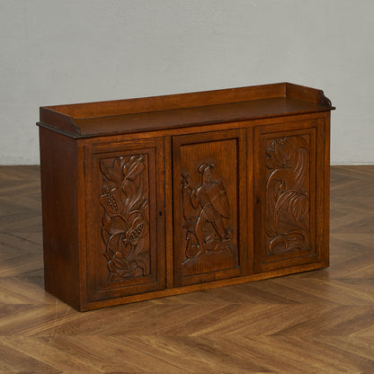 英国 アンティーク キャビネット