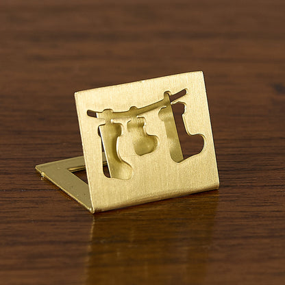 Christmas corner card holder / SetB