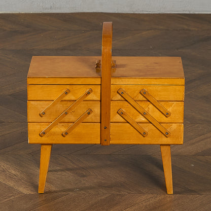 英国 ヴィンテージ ソーイングボックス