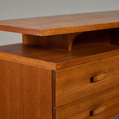 Quadrille ヴィンテージ デスク 両袖デスク