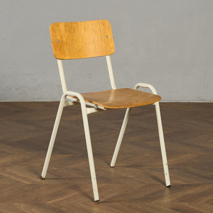 イギリス ヴィンテージ スタッキング スクールチェア #90101